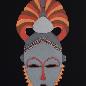 Yohouré Elfenbeinküste Pastellkreide 70 x 50 cm 2020