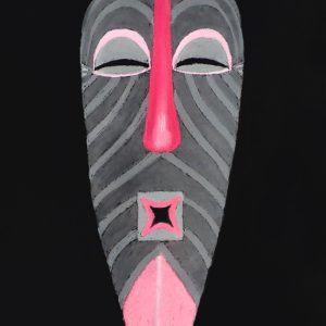 Songye DR Kongo Pastellkreide 70 x 50 cm 2020