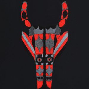 Duala Kamerun Pastellkreide 70 x 50 cm 2020