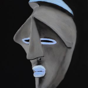 Lwalwa DR Kongo Pastellkreide 70 x 50 cm 2020