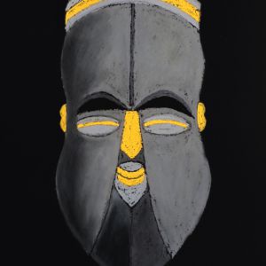 unbekannt Pastellkreide 70 x 50 cm 2020