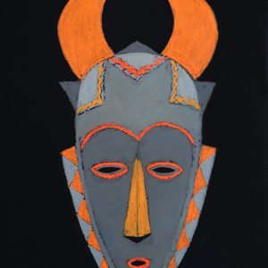 Yohouré Elfenbeinküste Pastellkreide
70 x 50 cm 2020